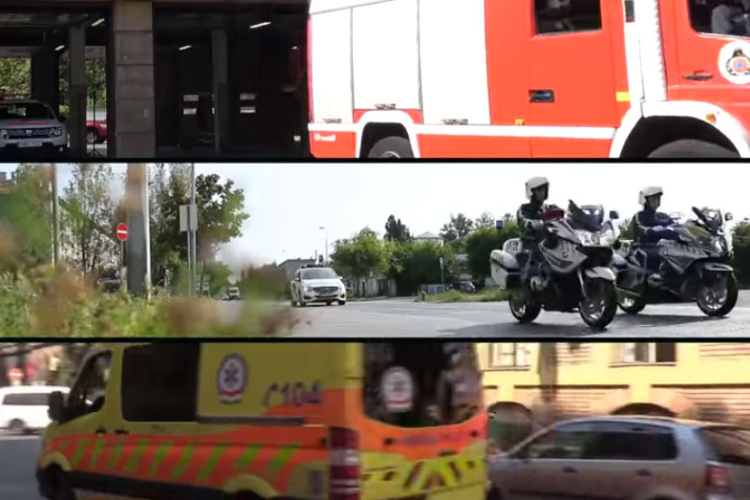 Új videóval népszerűsíti a rendőrség a 112 segélyhívót