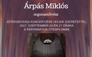 Árpás Miklós orgonaművész jótékonysági koncertje