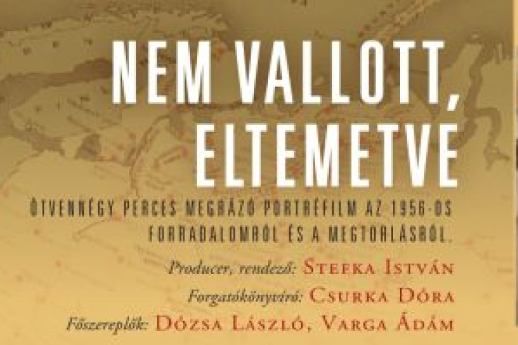 Nem vallott, eltemetve!