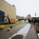 A Hódi Pál utcai új pihenőpark, játszótér és a mélygarázs átadása