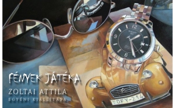 Zoltai Attila festőművész kiállítása az Alföldi Galériában