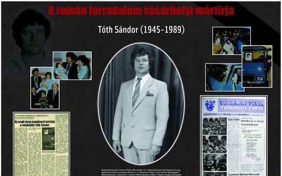 Aradon emlékeznek a román forradalom vásárhelyi mártírja