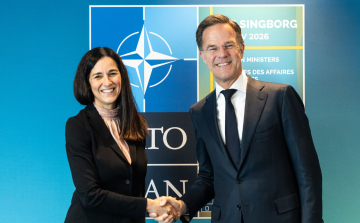Mark Rutte NATO-főtitkárral egyeztetett Orbán Anita