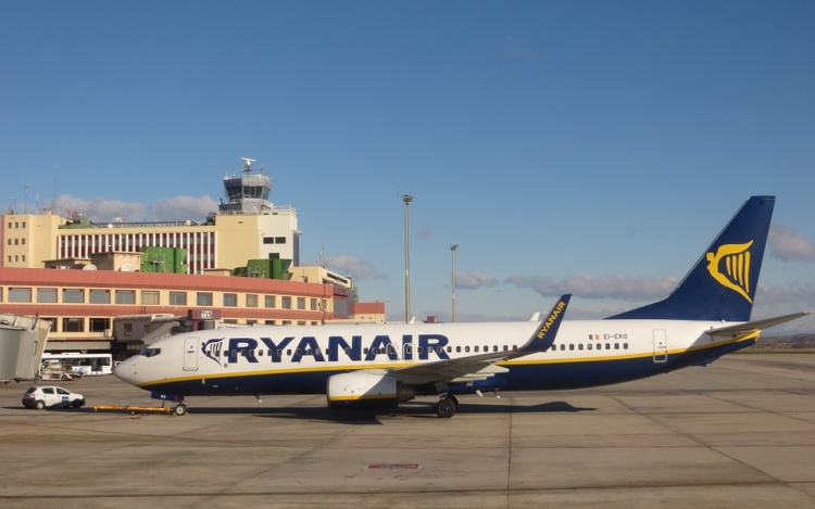 A Ryanair utasforgalma bővült a legnagyobb mértékben tavaly