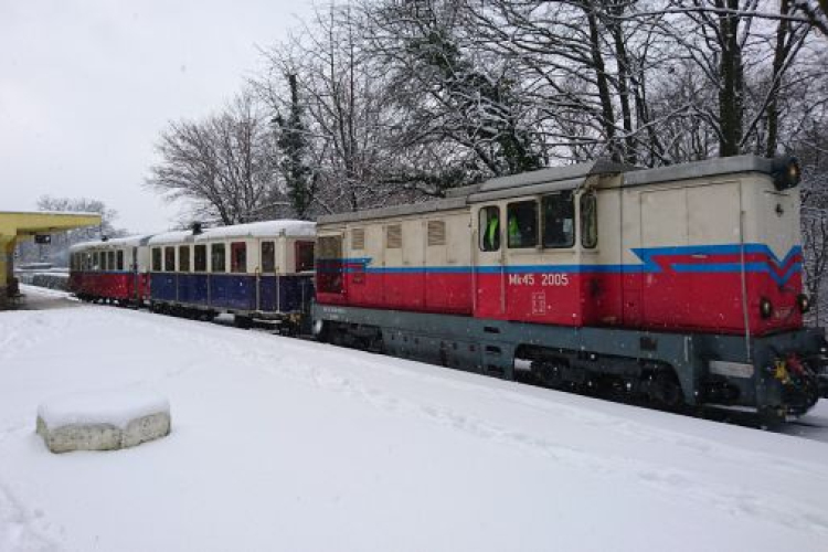 Év végi menetrend a Gyermekvasúton