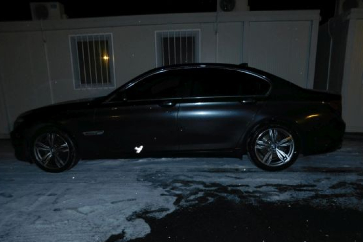 Körözött BMW Csanádpalotán