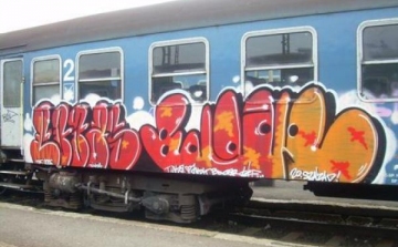 Graffitisek rivalizálása miatt firkálják össze gyakrabban a vonatokat?