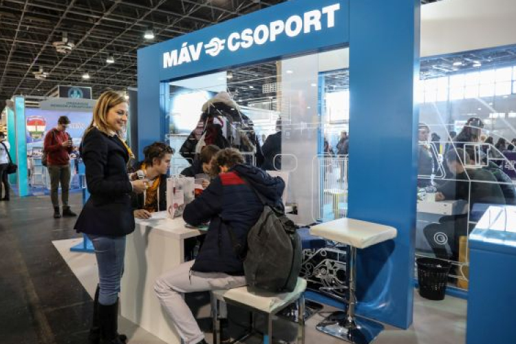 Educatio 2019: interaktív programok a MÁV-csoport standján