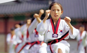 TAEKWONDOWON est az Emlékpontban