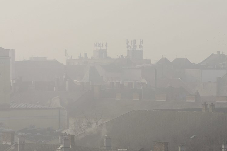 Több helyen egészségtelen és rossz a levegő az országban