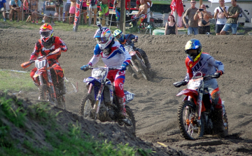 Fehér Géza és a lacházi motocross csapatverseny