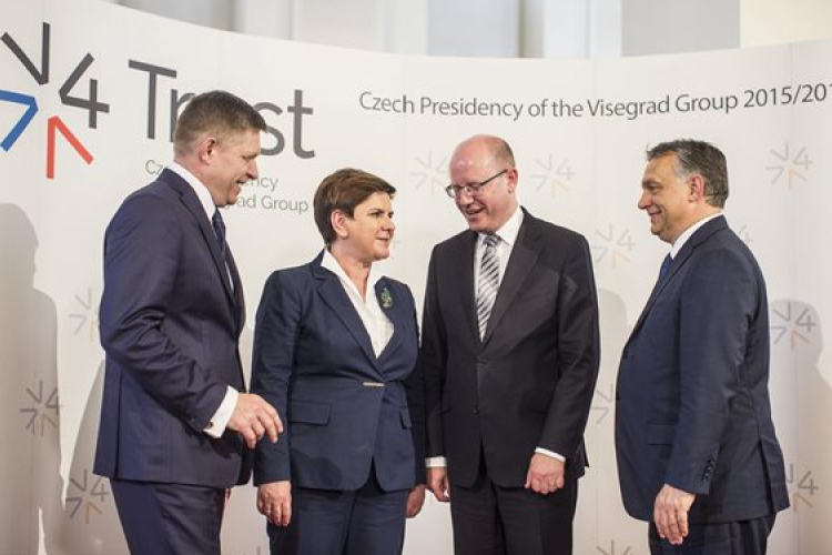 V4-csúcs - Orbán Viktor: a legnagyobb kihívás, hogy az uniós tagállamok eltérő módon képzelik el a jövőt