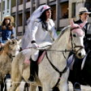 Jelmezes lovas farsangi felvonulás 2017