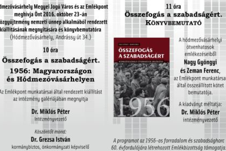 Kiállítás bemutató és rendhagyó történelemóra