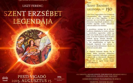 Szent Erzsébet legendája - Élő közvetítés a Pesti Vigadóból