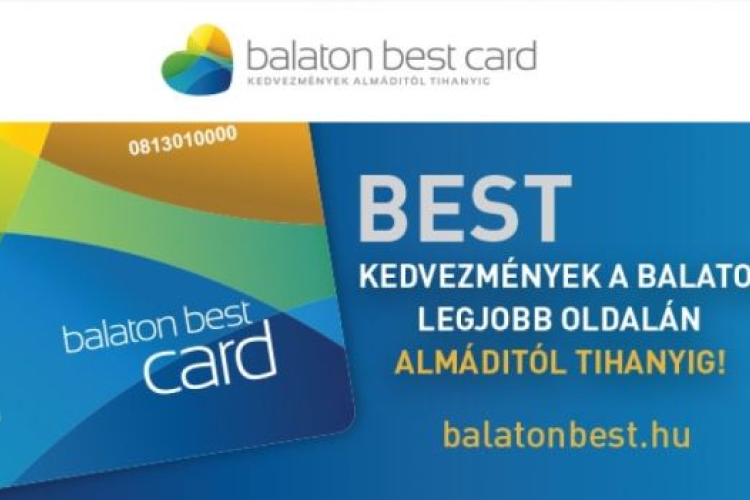 Ötvenszázalékos utazási kedvezményt nyújt a Balaton Best kártya