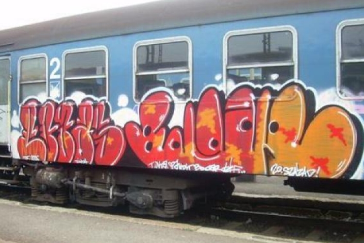 Graffitisek rivalizálása miatt firkálják össze gyakrabban a vonatokat?