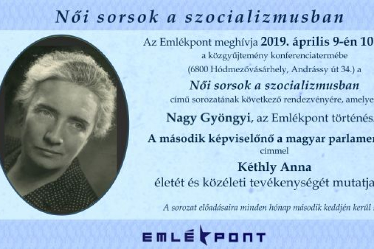 Női sorsok a szocializmusban: Kéthly Anna