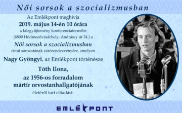 Tóth Ilona, az 56-os forradalom mártír orvostanhallgatója