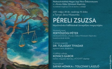 Péreli Zsuzsa képzőművész kiállítása nyílik május 28-án
