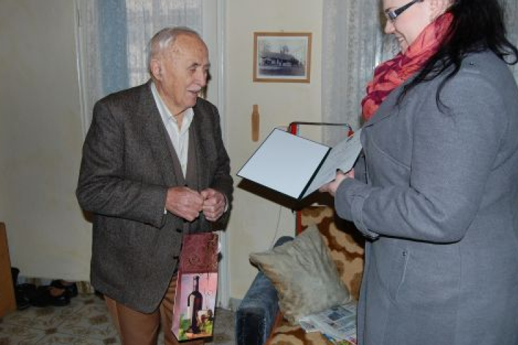 90. születésnapján köszöntötték Asztalos Sándort