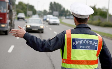 A rendőrségi ellenőrzéskor se mindenki tartja be a szabályokat a vasúti átjáróknál