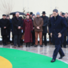 A Hódi Pál utcai új pihenőpark, játszótér és a mélygarázs átadása