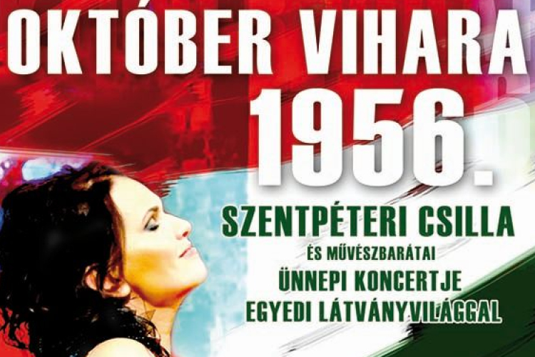 Szentpéteri Csilla és művészbarátai ünnepi koncertje egyedi látványvilággal Hódmezővásárhelyen