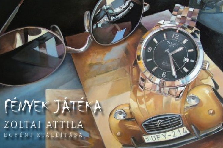 Zoltai Attila festőművész kiállítása az Alföldi Galériában