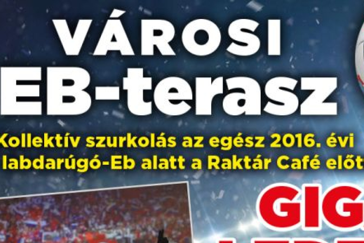 Városi EB-terasz