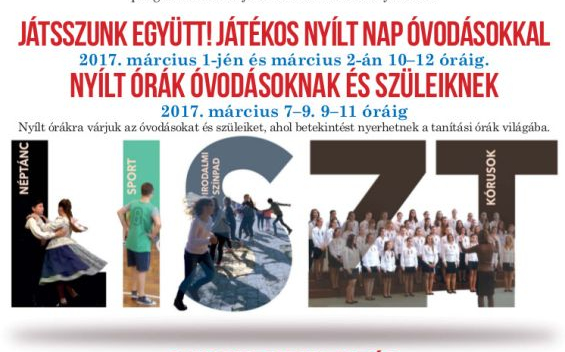 Nyílt napok óvodásoknak a Liszt Ferenc Ének-zenei Általános Iskolában