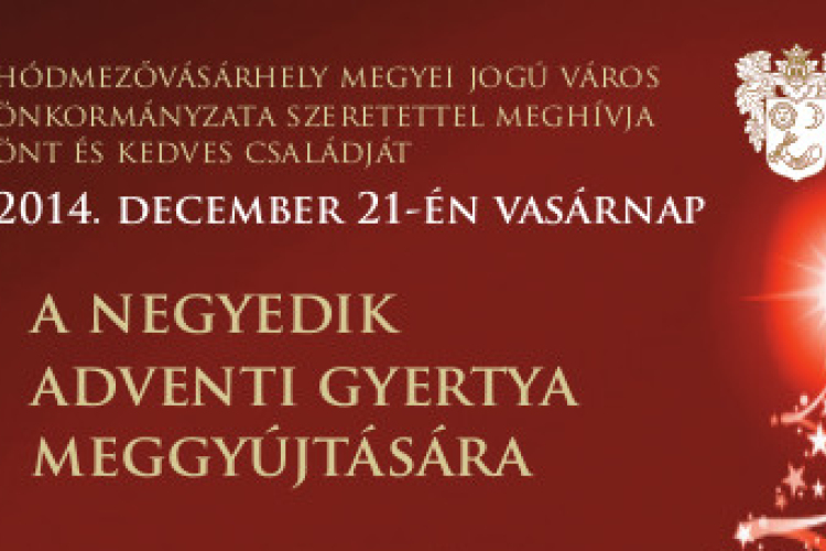 Vasárnap Király Viktor énekes a negyedik adventi gyertyát is meggyújtja