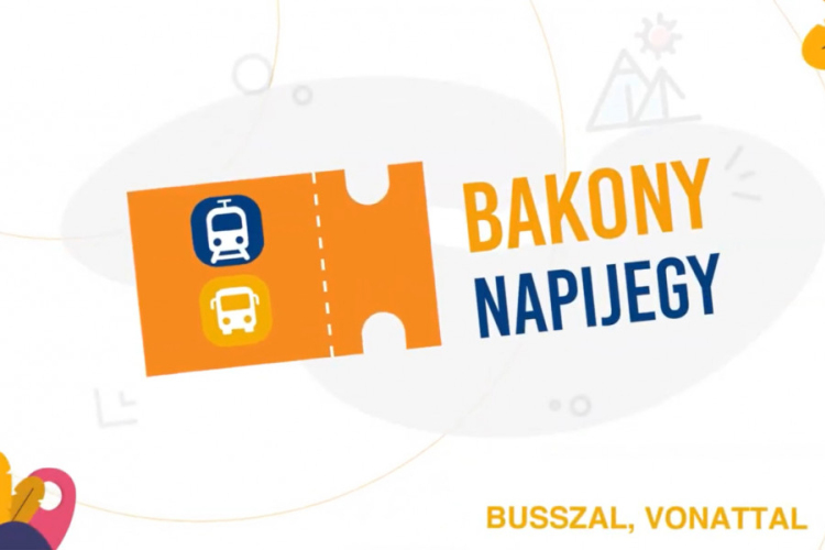 MÁV-Volán-csoport újdonsága: Bakony napijegy