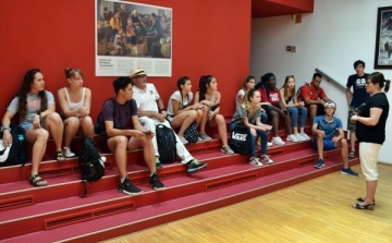 Amerikai mentorok és magyar diákok a vásárhelyi múzeumokban