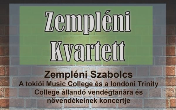 Zempléni Szabolcs koncertje a BFMK-ban
