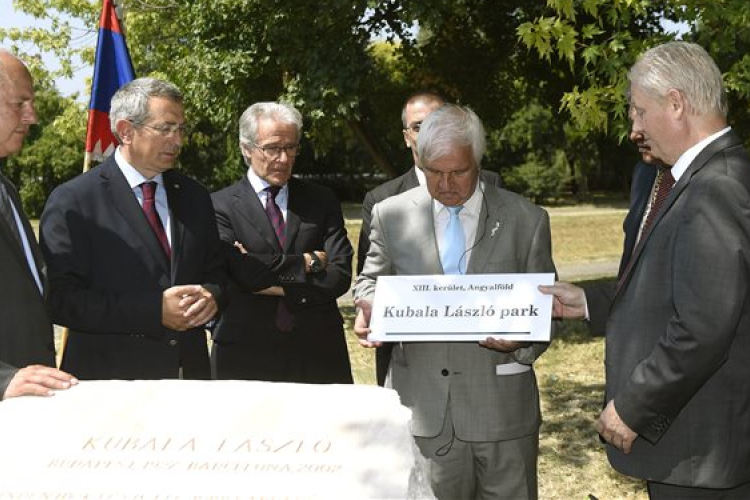 Leleplezték a Barcelona legendájáról elnevezett park \