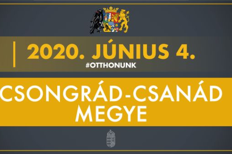 Június 4-től: Csongrád-Csanád megye