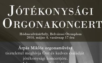 Árpás Miklós orgonaművész koncertje