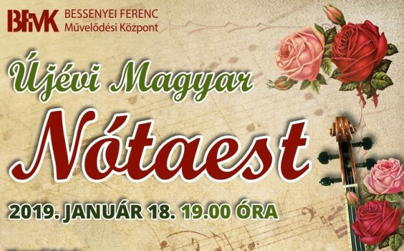 Újévi Magyar Nótaest a BFMK-ban