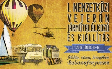 Nemzetközi veterán járműtalálkozó Balatonfenyvesen