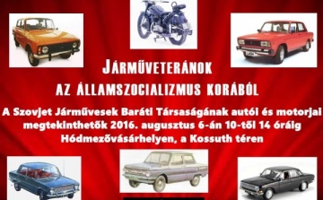 Szovjet járművek kiállítása a Kossuth téren - az Emlékpont szervezésében