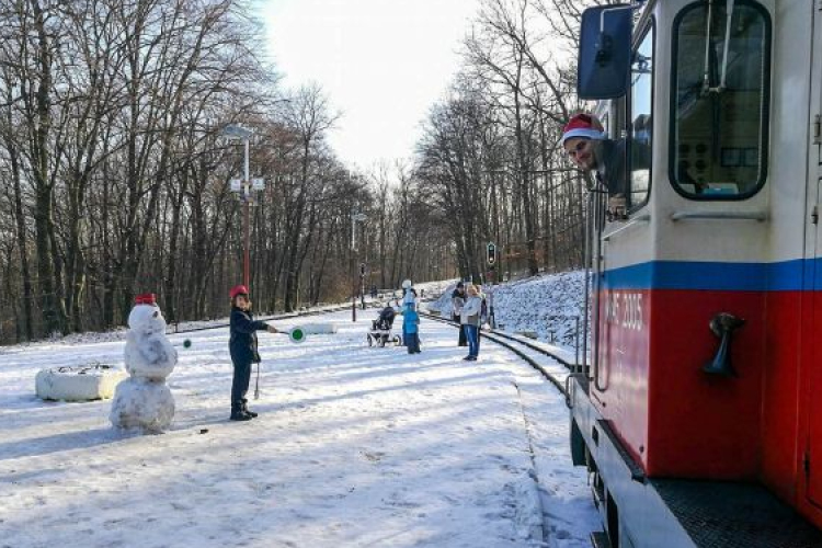 A Gyermekvasút év végi menetrendje