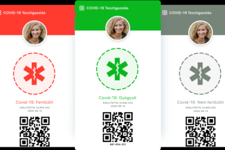 Telefonunkban tárolhatjuk hiteles koronavírustesztünket egy magyar fejlesztésnek köszönhetően