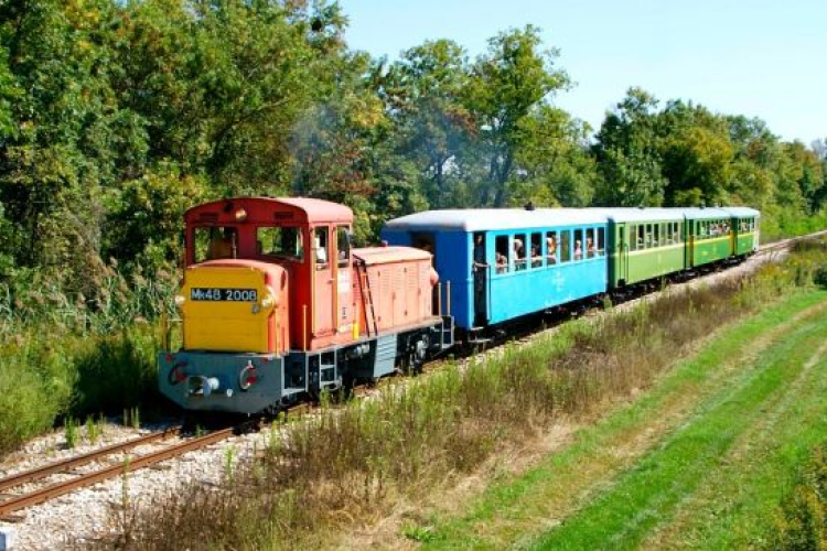 Fotósvonat a Balatonfenyvesi Kisvasúton