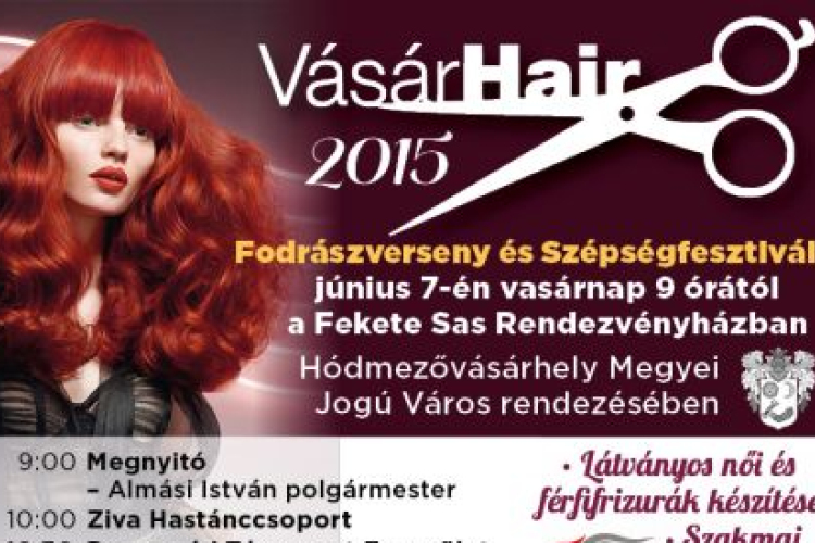 VásárHair 2015 Fodrászverseny és Szépségfesztivál