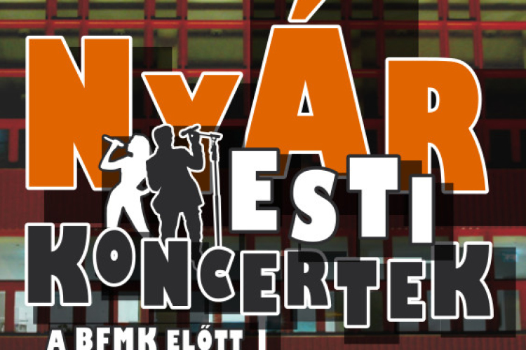 PopArt koncert a BFMK előtt